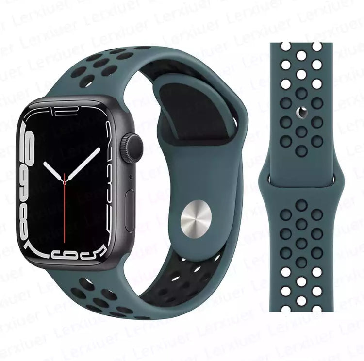 Signature Nike Apple Watch Silicone Sport Bands with Breathable Linings- for Selected Apple Watch 40mm Size - Super Savings Technologies Co.,LTD Signature Nike Apple Watch Silicone Sport Bands with Breathable Linings- for Selected Apple Watch 40mm Size - Super Savings Technologies Co.,LTD